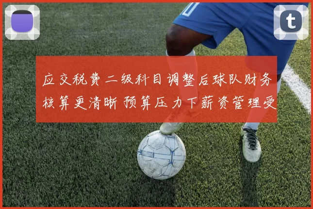 应交税费二级科目调整后球队财务核算更清晰 预算压力下薪资管理受关注